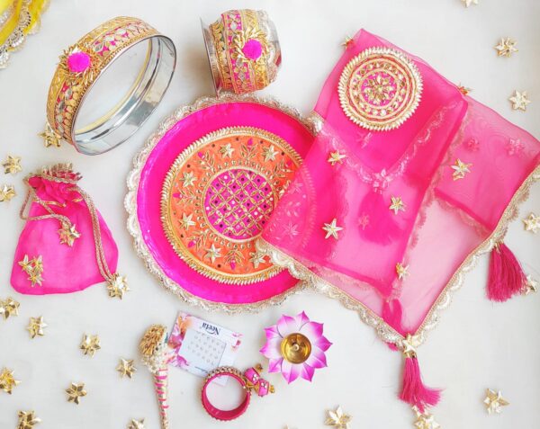 Karwa Chauth Thali Hamper (Rani)