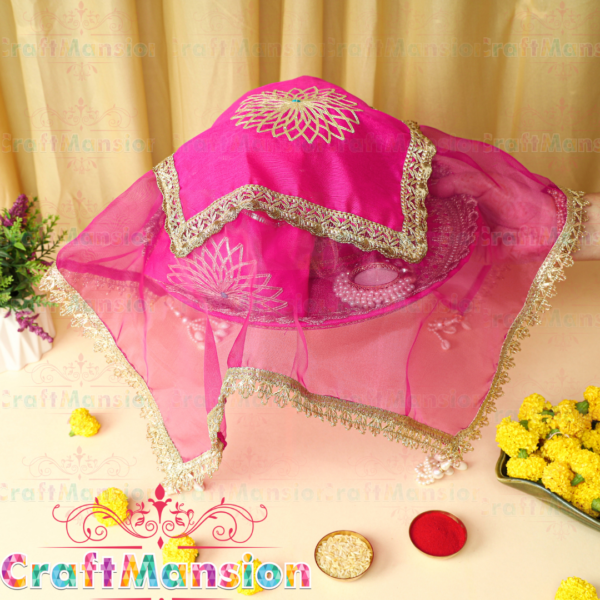 Karwa Chauth Thali Set - KS001(Rani) - Image 2