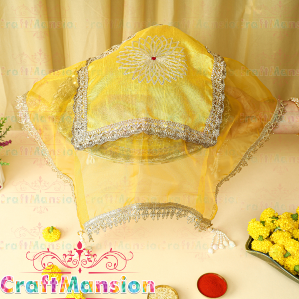 Karwa Chauth Thali Set - KS001(Yellow) - Image 2