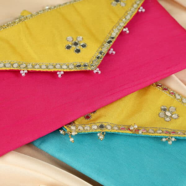 Shagun Envelopes (Sitara) (Blue+Yellow) - Image 2