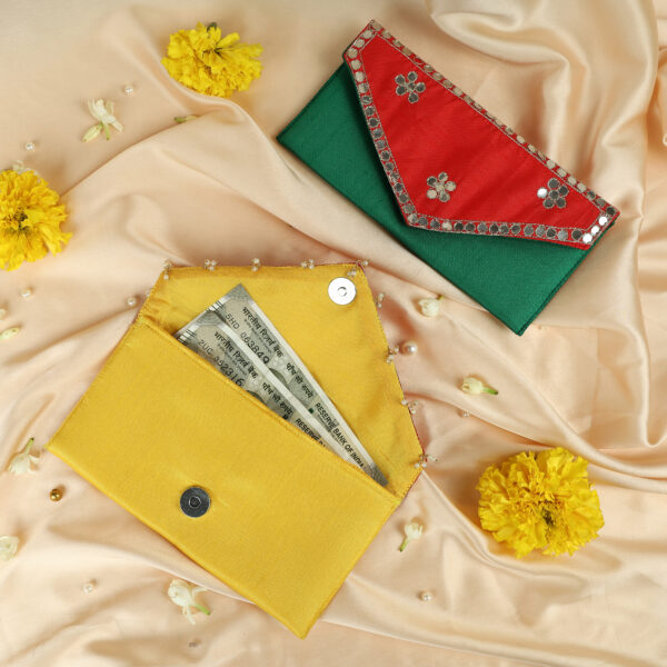 Shagun Envelopes (Sitara) (Red+Green) - Image 2