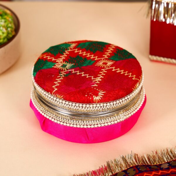 Phulkari Laddoo Box