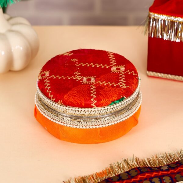 Phulkari Laddoo Box